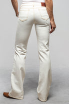 Axel's Authentic Denim Casidy Bootcut Authentic Denim Jeans In Ecru Ladies - Pants - Jeans