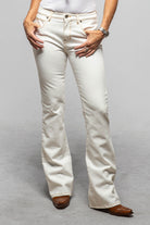 Axel's Authentic Denim Casidy Bootcut Authentic Denim Jeans In Ecru Ladies - Pants - Jeans
