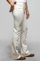 Axel's Authentic Denim Casidy Bootcut Authentic Denim Jeans In Ecru Ladies - Pants - Jeans