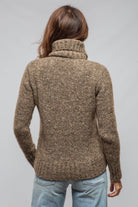 Axel's Country Collection Galway Donegal Knit Sweater In Castoro Ladies - Sweaters