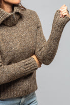 Axel's Country Collection Galway Donegal Knit Sweater In Castoro Ladies - Sweaters