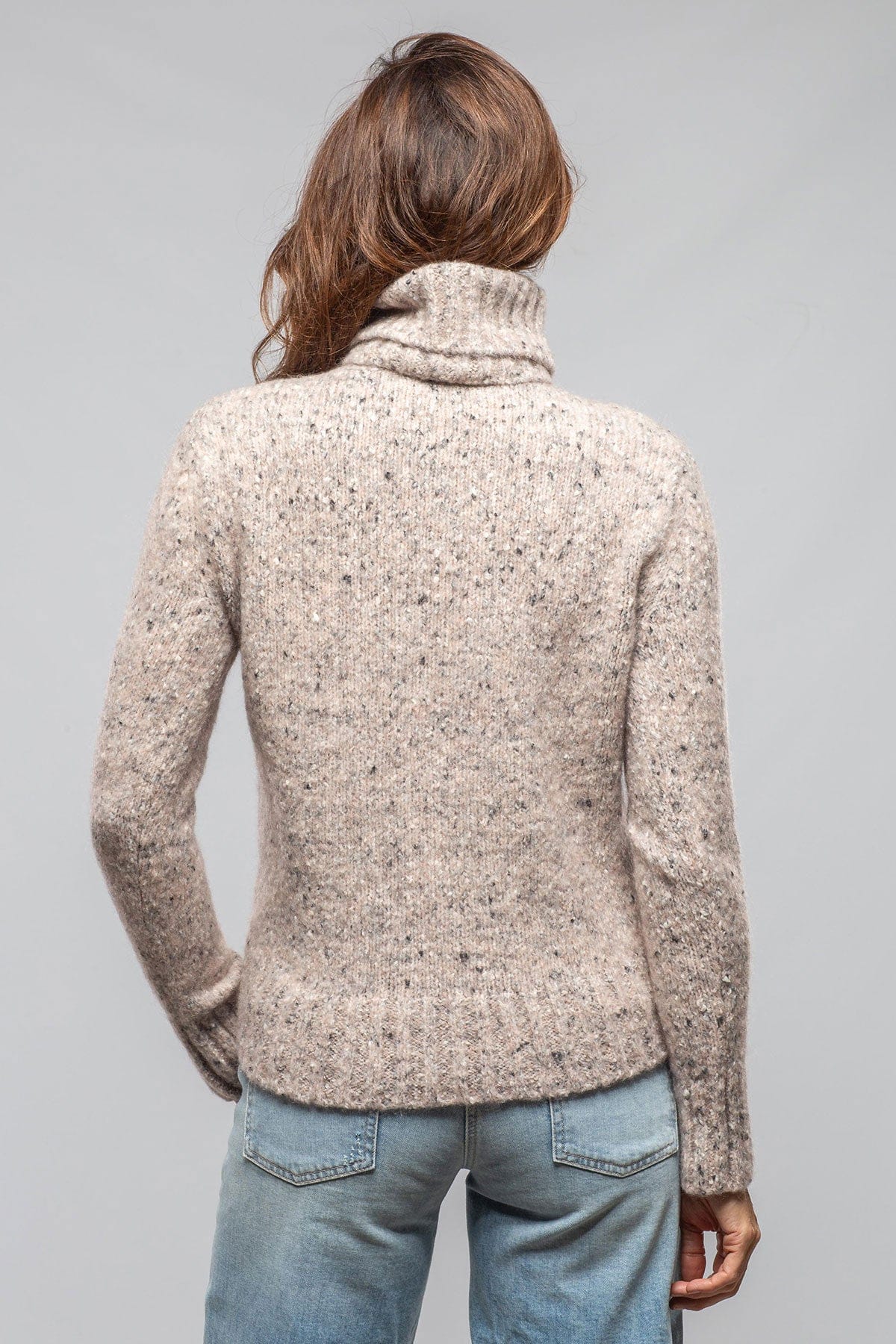 Axel's Country Collection Galway Donegal Knit Sweater In Petalo Ladies - Sweaters