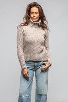 Axel's Country Collection Galway Donegal Knit Sweater In Petalo Ladies - Sweaters