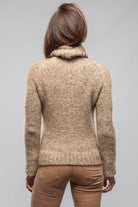 Axel's Country Collection Kildare Turtleneck Sweater In Visone Ladies - Sweaters