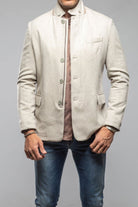 Bridgerton Cashmere Gentleman Jacket In Stone - AXEL'S