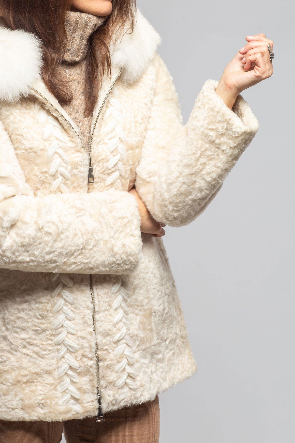 Axel's Florence Collection Heidi Reversible Shearling Ladies - Outerwear - Shearling