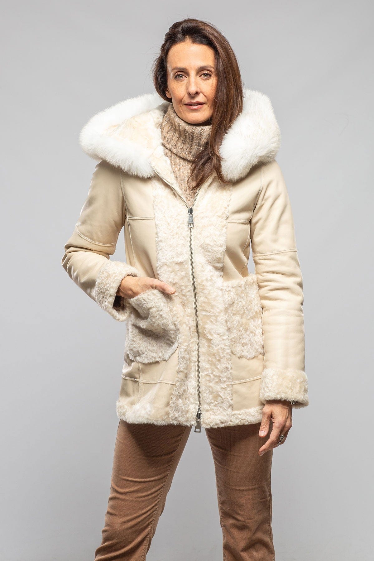 Axel's Florence Collection Heidi Reversible Shearling Ladies - Outerwear - Shearling