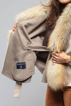 Axel's Florence Collection Tavinka Virgin Wool Cape Coat Ladies - Outerwear - Cloth