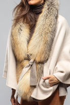 Axel's Florence Collection Tavinka Virgin Wool Cape Coat Ladies - Outerwear - Cloth