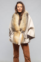 Axel's Florence Collection Tavinka Virgin Wool Cape Coat Ladies - Outerwear - Cloth