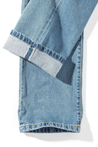Axel's Premium Denim Callum Selvedge Straight Denim In Light Blue Mens - Pants - 5 Pocket