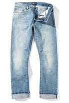 Axel's Premium Denim Callum Selvedge Straight Denim In Light Blue Mens - Pants - 5 Pocket