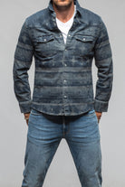 Axel's Premium Denim Cisco Printed Western Snap Shirt Mens - Snap Shirts