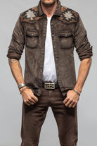 Axel's Premium Denim Clayton Cord Snap Shirt Mens - Snap Shirts