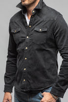 Axel's Premium Denim Colorado Roper Snap Shirt In Nero Mens - Snap Shirts