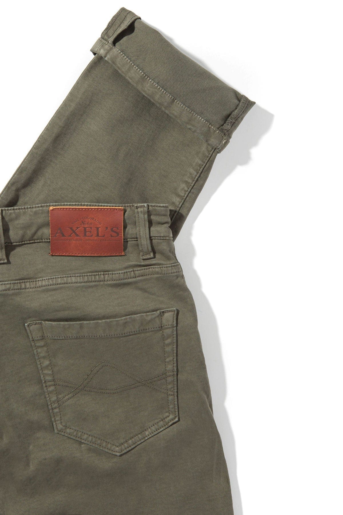 Colorado Soft-Touch Slim Jeans In Army - AXEL'S