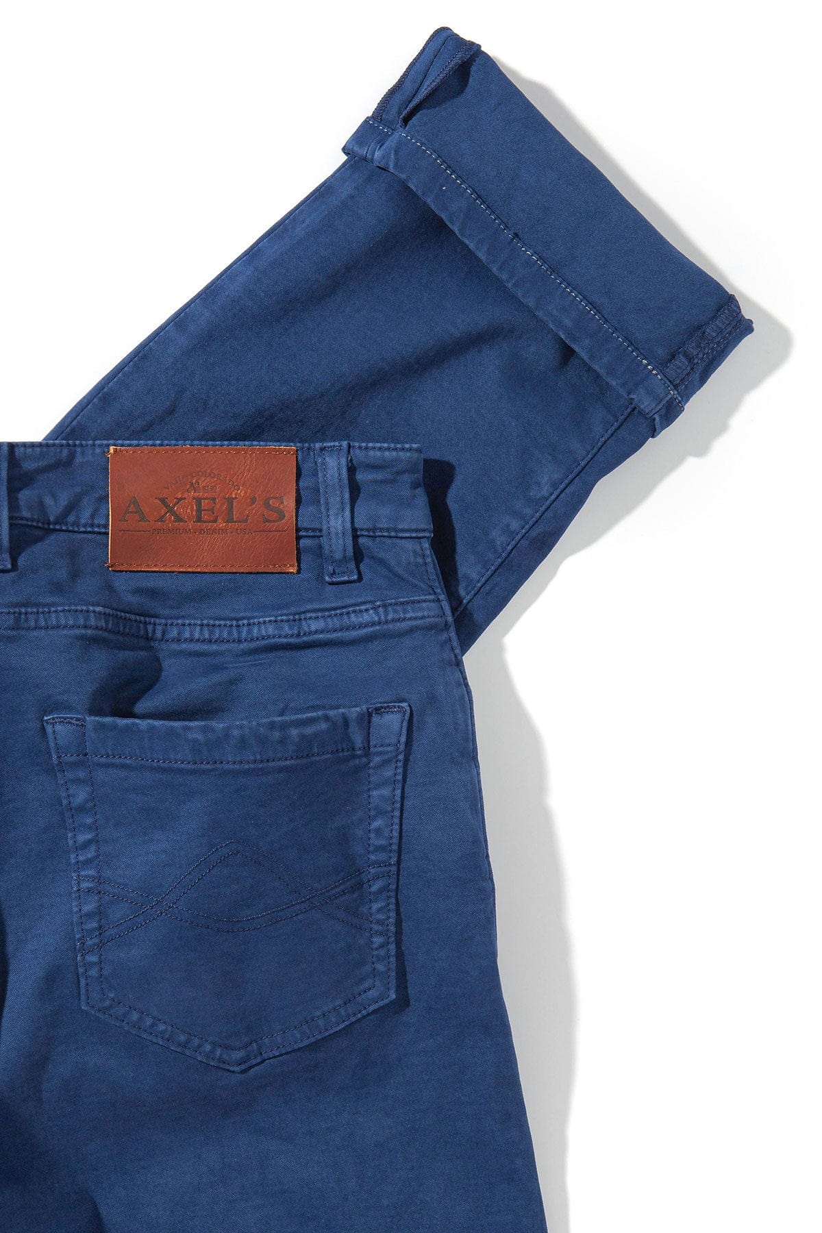 Colorado Rugged Soft Touch Jeans In Indaco - AXEL'S