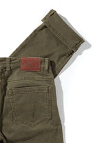 Axel's Premium Denim Colorado Soft-Touch Slim Jeans In Army Mens - Pants - 5 Pocket