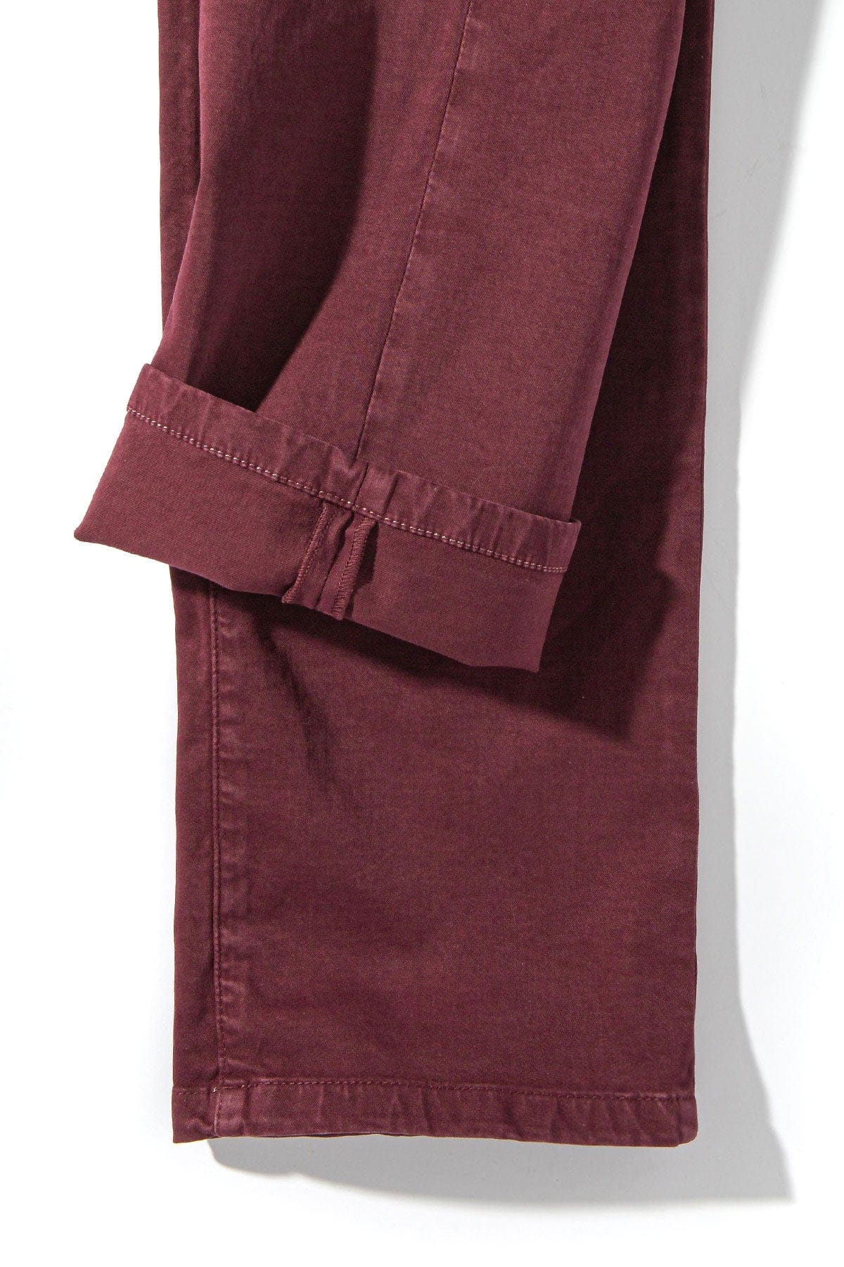Axel's Premium Denim Colorado Soft-Touch Slim Jeans In Bordeaux Mens - Pants - 5 Pocket