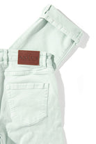 Colorado Soft-Touch Slim Jeans In Menta - AXEL'S