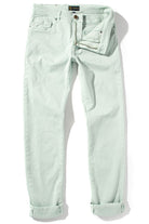 Colorado Soft-Touch Slim Jeans In Menta - AXEL'S