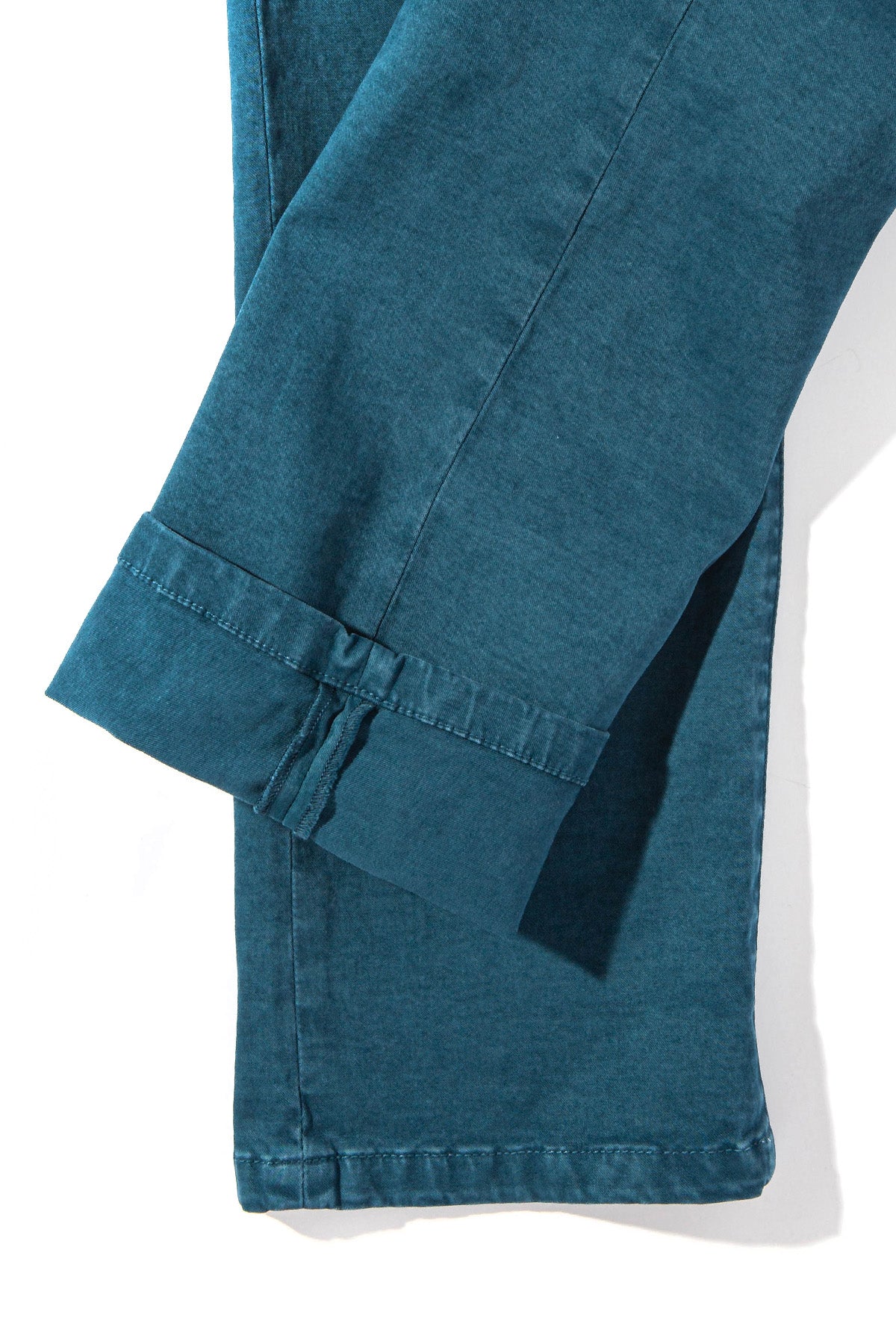 Colorado Soft-Touch Slim Jeans In Petrolio - AXEL'S