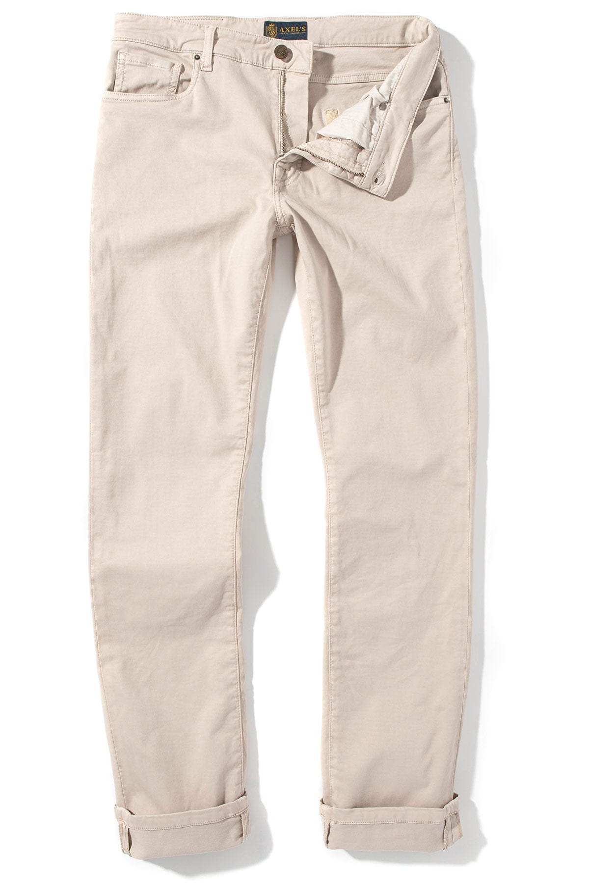 Colorado Soft-Touch Slim Jeans In Sasso - AXEL'S