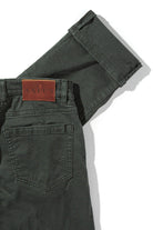 Axel's Premium Denim Colorado Soft-Touch Slim Jeans In Verde Loden Mens - Pants - 5 Pocket