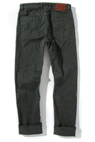 Axel's Premium Denim Colorado Soft-Touch Slim Jeans In Verde Loden Mens - Pants - 5 Pocket