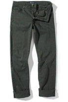 Axel's Premium Denim Colorado Soft-Touch Slim Jeans In Verde Loden Mens - Pants - 5 Pocket