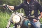 Cutter Knit Snap Shirt In Desert - AXEL'S