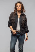 Dakota Western Knit Shirt In Desert Overdye - AXEL'S