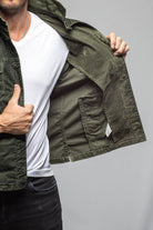 Diesel Moleskin Jacket In Military - AXEL'S