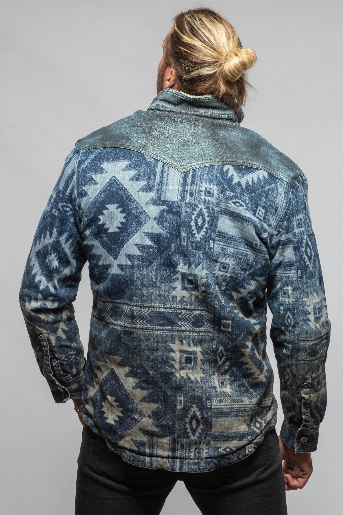 Axel's Premium Denim Mesa Western Denim Jacket Mens - Outerwear - Lightweight