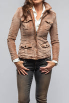 Axel's Premium Denim Pagosa Corduroy Jacket In Rust Ladies - Outerwear - Lightweight