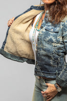 Axel's Premium Denim Ryder Western Denim Jacket Ladies - Outerwear - Cloth