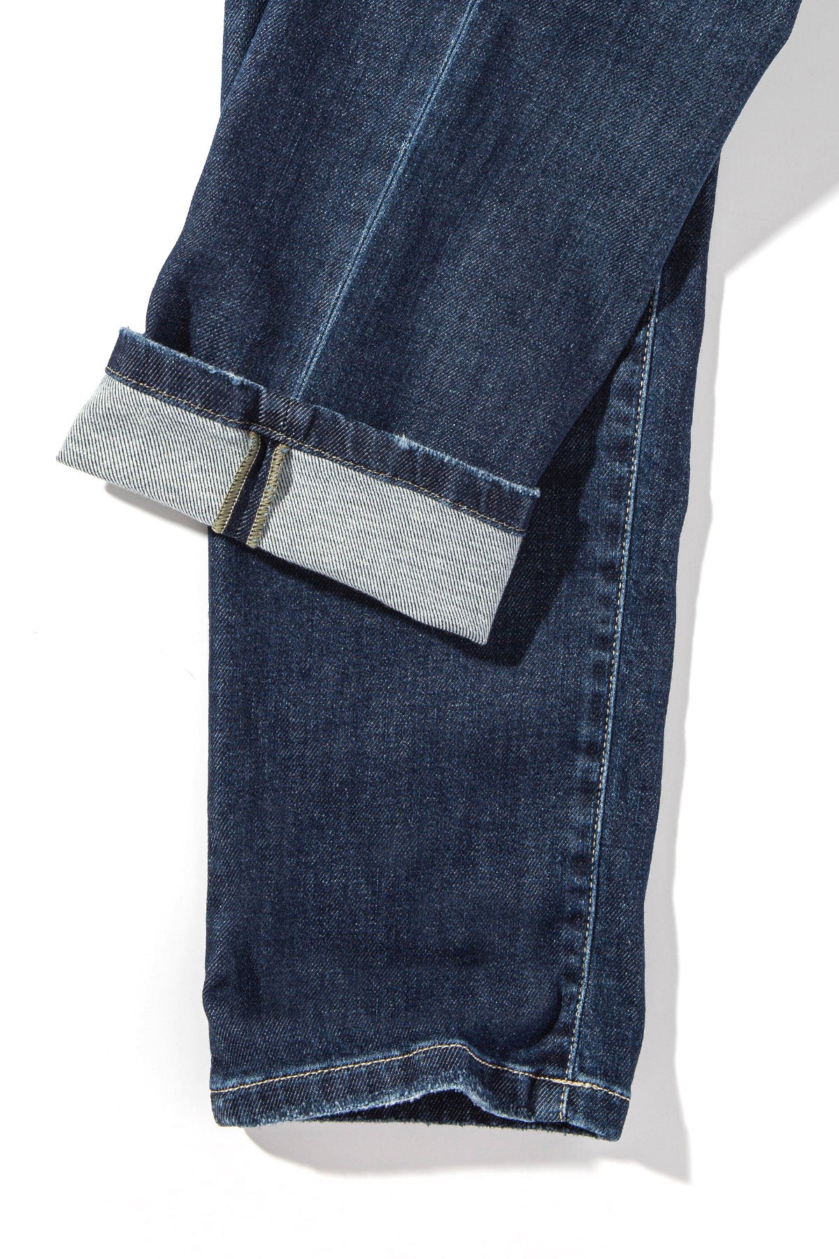 Axel's Premium Denim Sedona Denim In Dark Blue Beige Stitch Mens - Pants - 5 Pocket