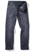 Axel's Premium Denim Silverton Worn-In Slim Denim In Acciaio Mens - Pants - 5 Pocket
