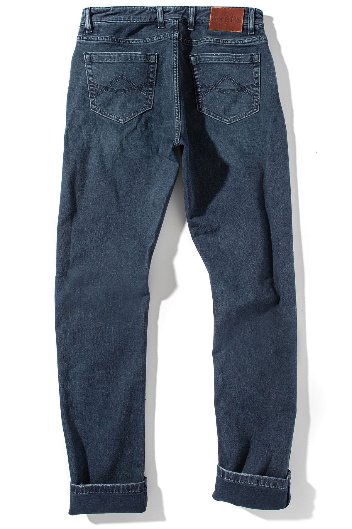 Axel's Premium Denim Silverton Worn-In Slim Denim In Blu Oxford | Mens - Pants - 5 Pocket