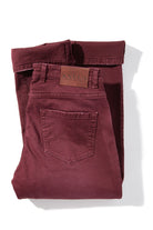 Axel's Premium Denim Silverton Worn-In Slim Denim In Bordeaux Mens - Pants - 5 Pocket