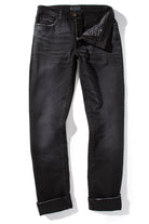 Axel's Premium Denim Silverton Worn-In Slim Denim In Nero Mens - Pants - 5 Pocket