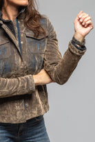 Axel's Premium Denim Sutter Moleskin Denim Jacket Ladies - Outerwear - Lightweight