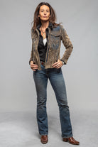 Axel's Premium Denim Sutter Moleskin Denim Jacket Ladies - Outerwear - Lightweight