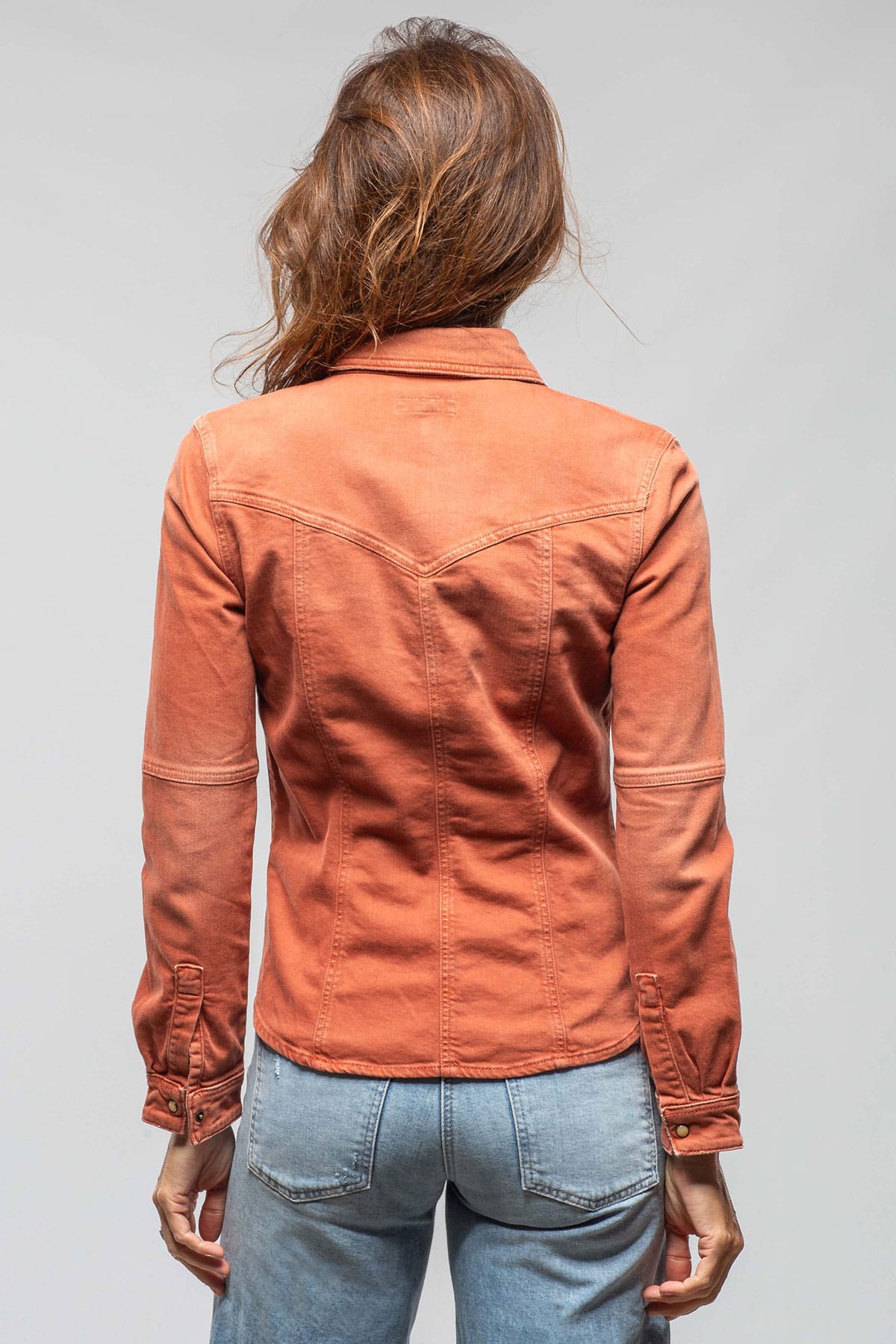 Sweetwater Denim Shirt In Coccio - AXEL'S