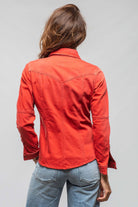 Sweetwater Denim Shirt In Corallo - AXEL'S