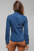 Axel's Premium Denim Sweetwater Denim Shirt In Olympic Blue Ladies - Snap Shirts
