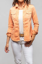 Sweetwater Denim Shirt In Tangerine - AXEL'S