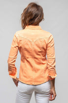 Sweetwater Denim Shirt In Tangerine - AXEL'S