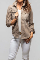 Sweetwater Denim Shirt In Tortora - AXEL'S