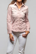 Axel's Premium Denim Sweetwater Denim Shirt In Vintage Rose | Ladies - Snap Shirts